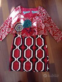 vestito rosso Desigual