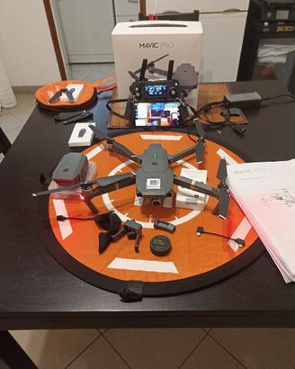 DJI Mavic Pro completo + 2 batterie + valigia