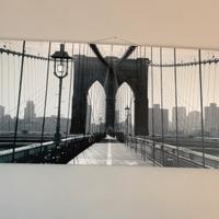 Quadro stampa su tela Brooklyn Bridge New York