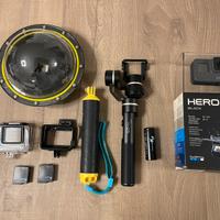 GoPro Hero 5 Black + stabilizzatore  Feiyutech G5