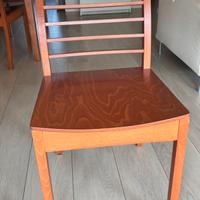 Tavolo e sedie Calligaris legno massello ciliegio