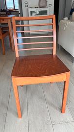 Tavolo e sedie Calligaris legno massello ciliegio