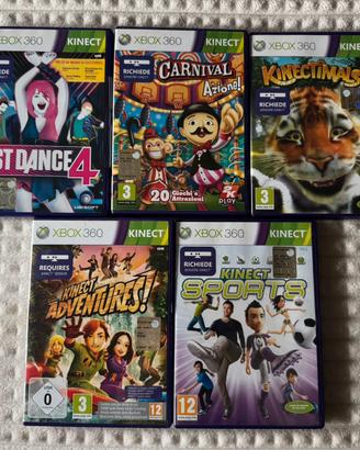 Giochi XBOX 360 kinect
