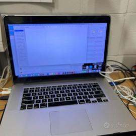 Apple macbook pro  15 pollici - i7 quad core - 16