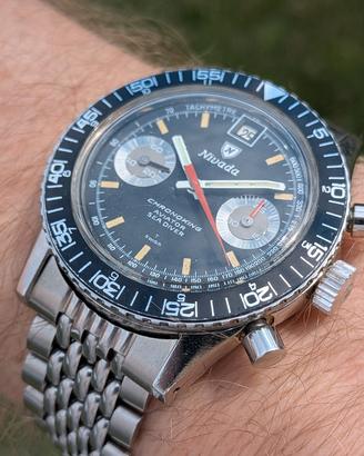 Nivada Grenchen Chronoking Aviator Sea Diver 