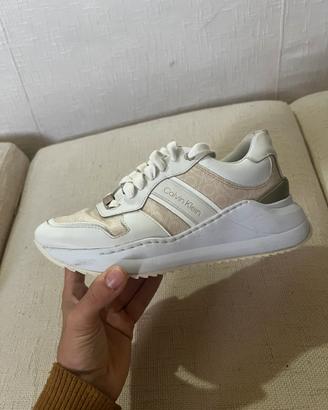 Sneakers Calvin Klein con Zeppa Interna – Tg. 37