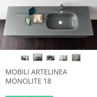 Lavabo in vetro cristallo marca"Atelinea "
