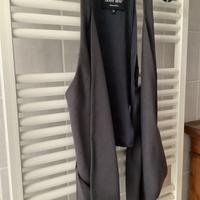 Gilet grigio Denny Rose taglia M