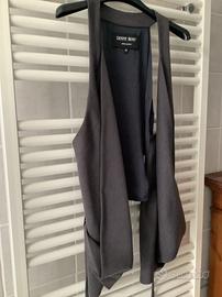 Gilet grigio Denny Rose taglia M