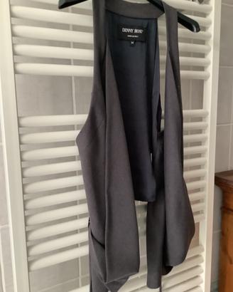 Gilet grigio Denny Rose taglia M