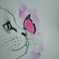 disegno gatto