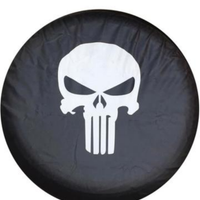 The punisher porta ruota Jeep Wrangler Toyota land