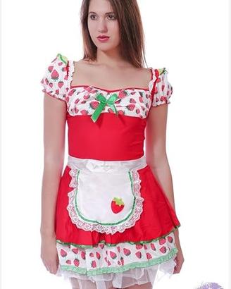 Costume Carnevale Donna Da Fragolina Halloween