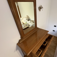 cassettiera con specchio