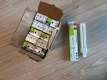 Lampadine Osram G23 9W 600 lm cool white 11 pezzi