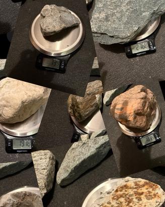 2º lotto di 12kg composto da 10 rocce