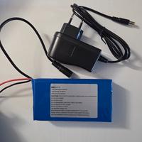 batteria litio 12v 10ah ALTA QUALITÀ italiana 