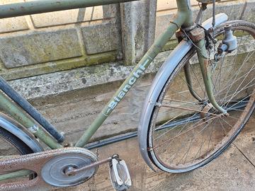 bicicletta bianchi +garelli+bicicletta battecche