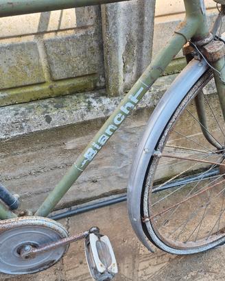 bicicletta bianchi +garelli+bicicletta battecche