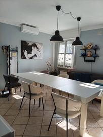 Tavolo console allungabile bianco 300 cm