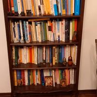 Libreria vintage 144x77x25 cm legno