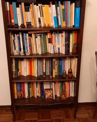 Libreria vintage 144x77x25 cm legno