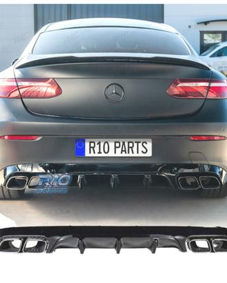 DIFFUSORE MERCEDES CLASSE E C238 16- AMG NERO LUCI