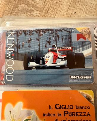 Scheda telefonica mclaren