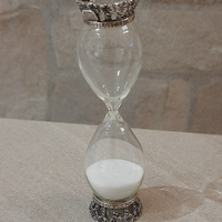 Miniatura Antica Clessidra in Argento