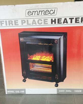 Stufa elettrica caminetto da interno