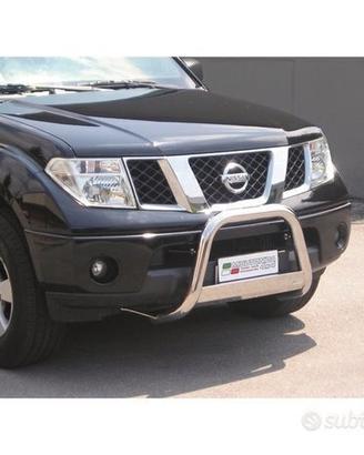 Nissan King Cab 2005>2015 Bull bar anteriore inox