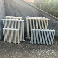 Termosifoni in ghisa usati