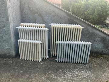 Termosifoni in ghisa usati