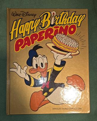 Volume Cartonato "Happy Birthday Paperino" 84@s