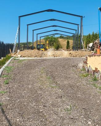 Capannone smontabile 10×20 m