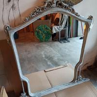 Specchio Shabby Chic Dipinto a Mano