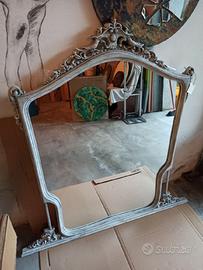 Specchio Shabby Chic Dipinto a Mano