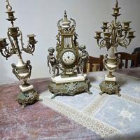 candelabri più orologio 