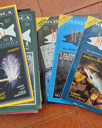 Riviste pesca a mosca e spinning