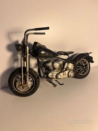 Moto Chopper in Miniatura 27 cm–Moto d’Arredamento