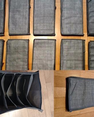 10 organizer per vestiti pieghevoli 35×24×17 cm
