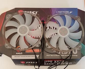 due ventole  200mm  rgb