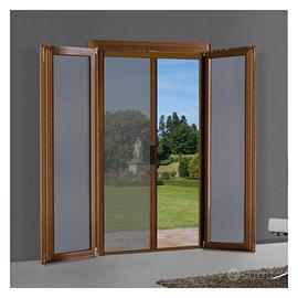 Zanzariera 2 ante Flynew bronzo scuro