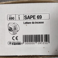 FADINI - Lettore da incasso e ricevitore SAPE 69