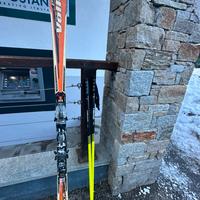 Sci Volkl P60 173cm con attacchi