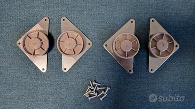 Eket IKEA binario, piedini e distanziatori muro