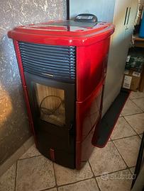 Stufa a pellet 11kw modello elena marca ecoeck