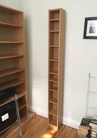 Libreria Scaffale IKEA GNEDBY 20x17x202 Smontate