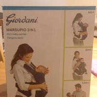 Marsupio trasporto neonato Giordani