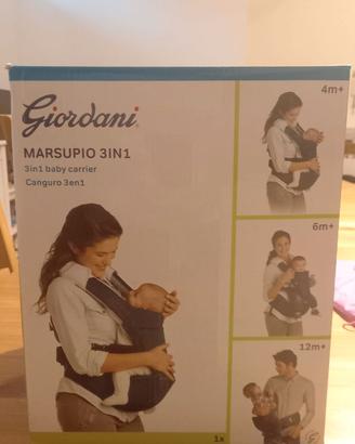 Marsupio trasporto neonato Giordani
